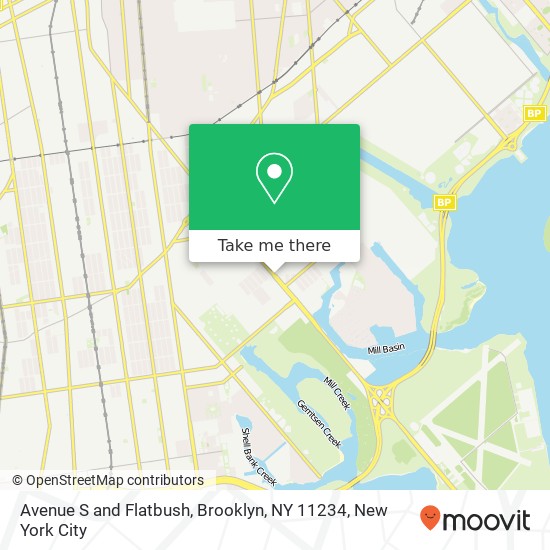 Mapa de Avenue S and Flatbush, Brooklyn, NY 11234