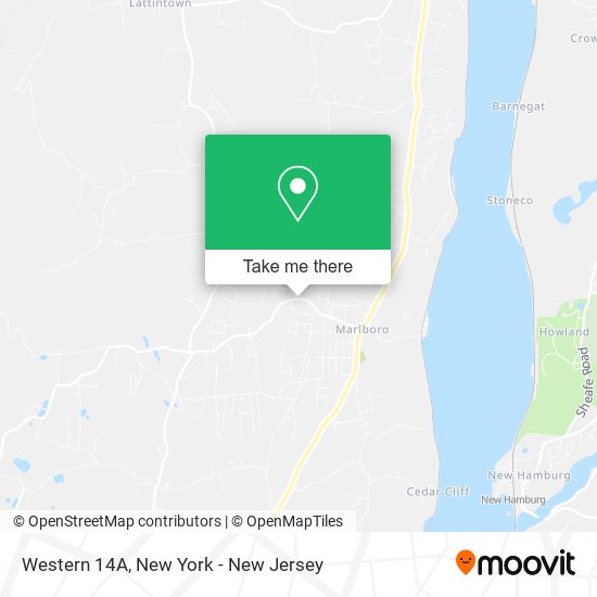 Mapa de Western 14A, Marlboro, NY 12542