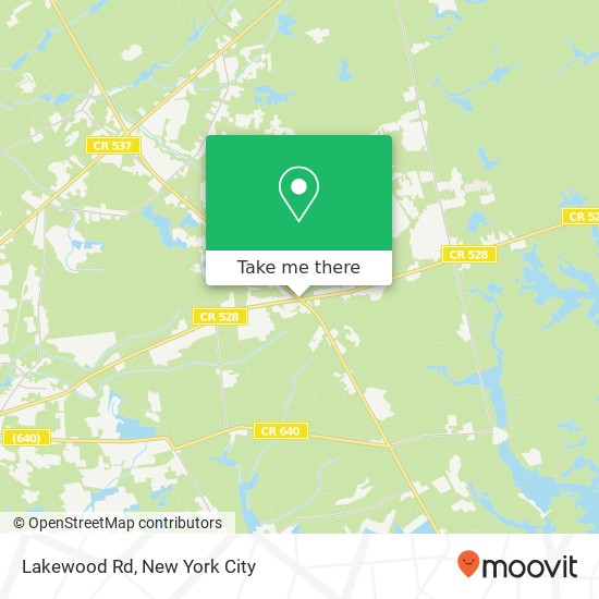 Lakewood Rd, New Egypt, NJ 08533 map