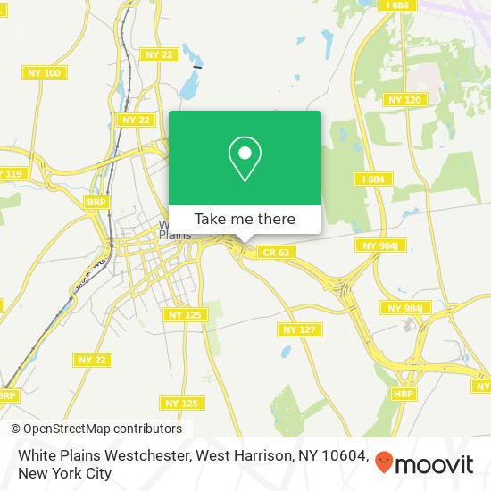 White Plains Westchester, West Harrison, NY 10604 map