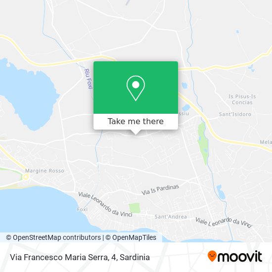 Via Francesco Maria Serra, 4 map