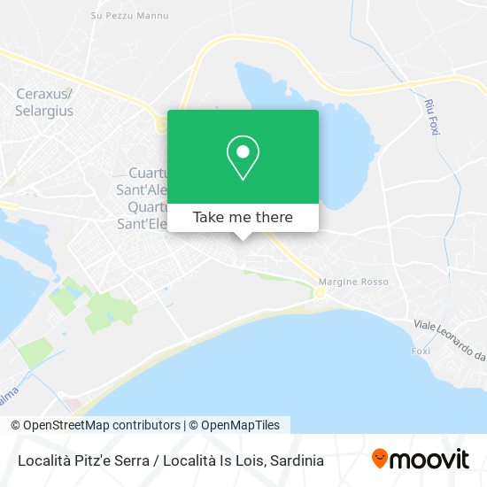 Località Pitz'e Serra / Località Is Lois map
