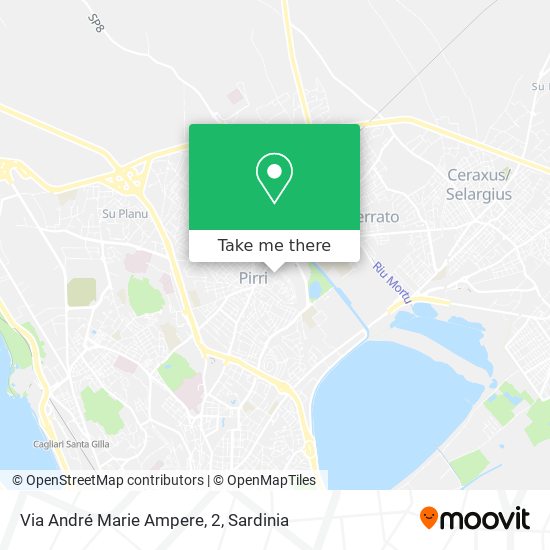 Via André Marie Ampere, 2 map