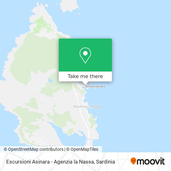Escursioni Asinara - Agenzia la Nassa map