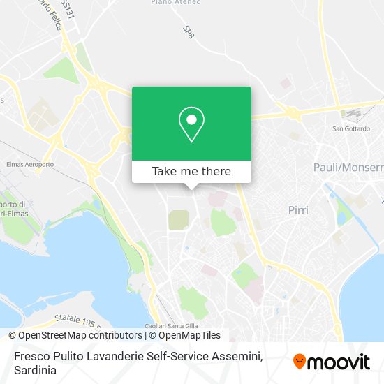 Fresco Pulito Lavanderie Self-Service Assemini map
