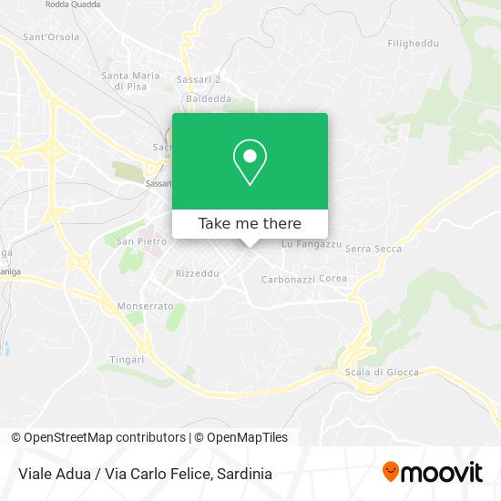 Viale Adua / Via Carlo Felice map