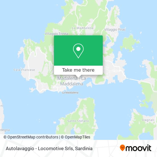 Autolavaggio - Locomotive Srls map