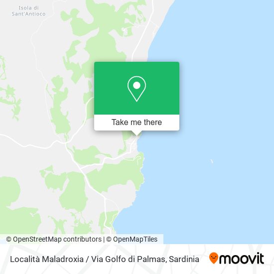 Località Maladroxia / Via Golfo di Palmas map