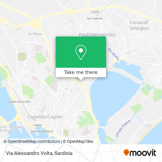 Via Alessandro Volta map