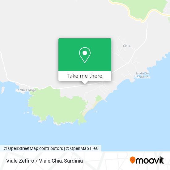 Viale Zeffiro / Viale Chia map