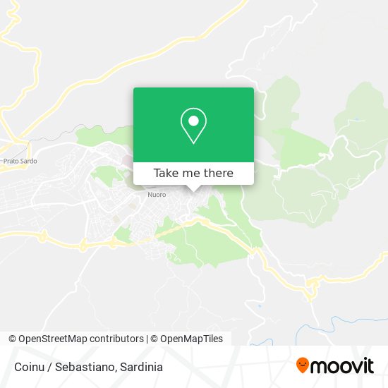Coinu / Sebastiano map