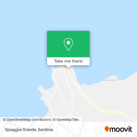 Spiaggia Grande map