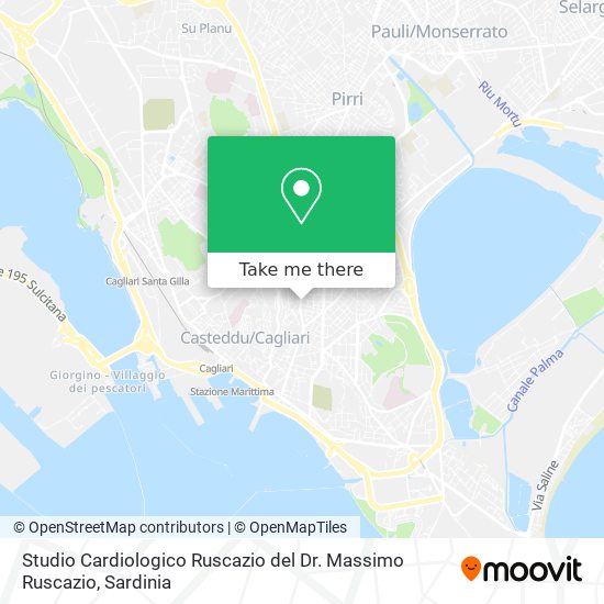 Studio Cardiologico Ruscazio del Dr. Massimo Ruscazio map