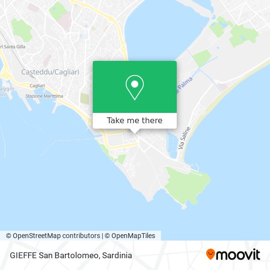 GIEFFE San Bartolomeo map