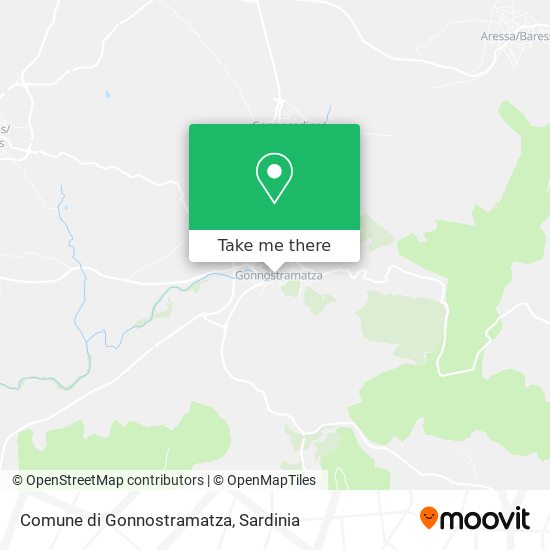 Comune di Gonnostramatza map