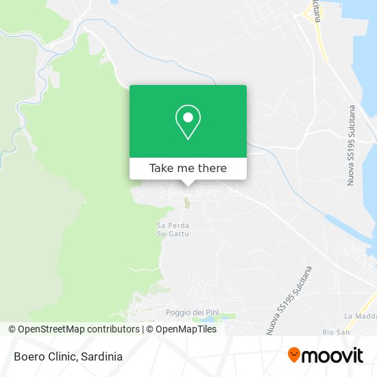 Boero Clinic map