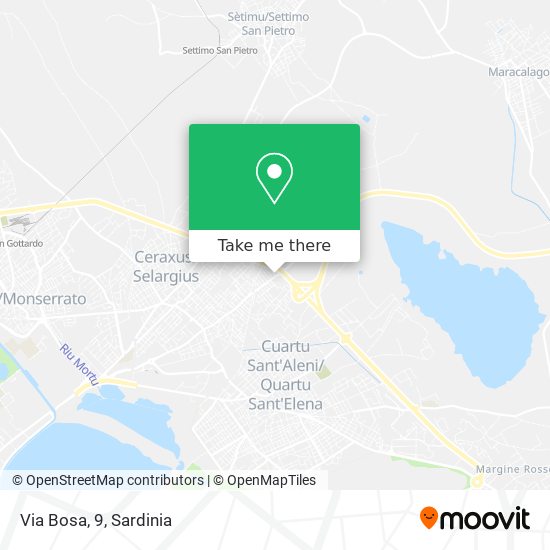 Via Bosa, 9 map