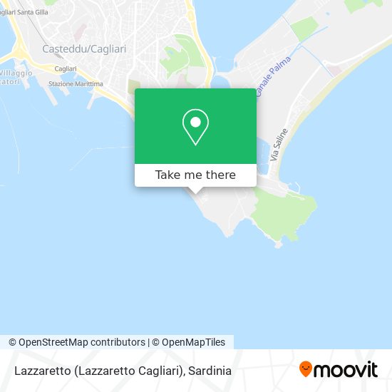 Lazzaretto (Lazzaretto Cagliari) map