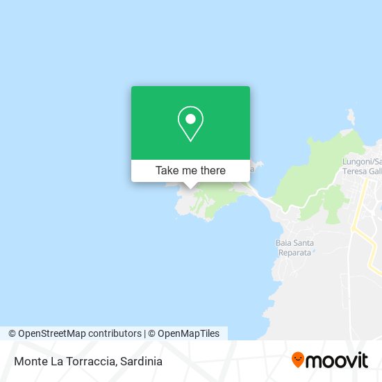 Monte La Torraccia map