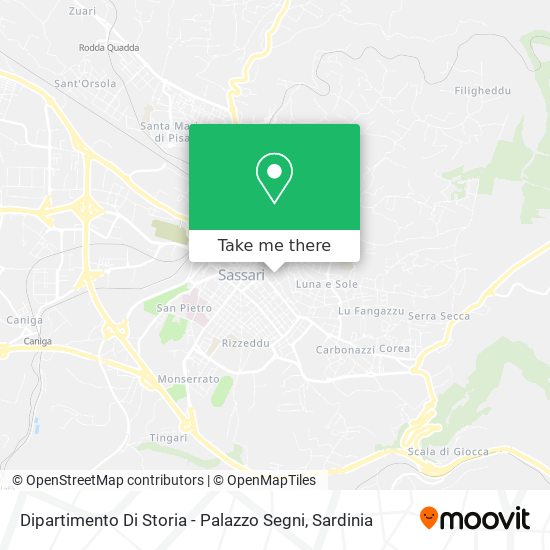 Dipartimento Di Storia - Palazzo Segni map