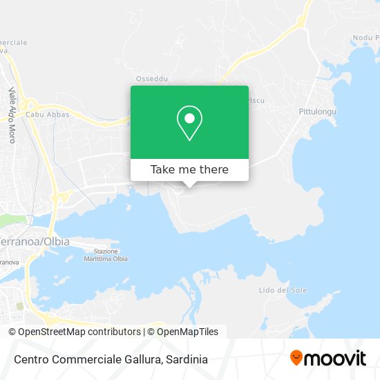 Centro Commerciale Gallura map