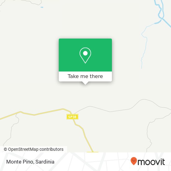 Monte Pino map