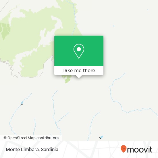 Monte Limbara map