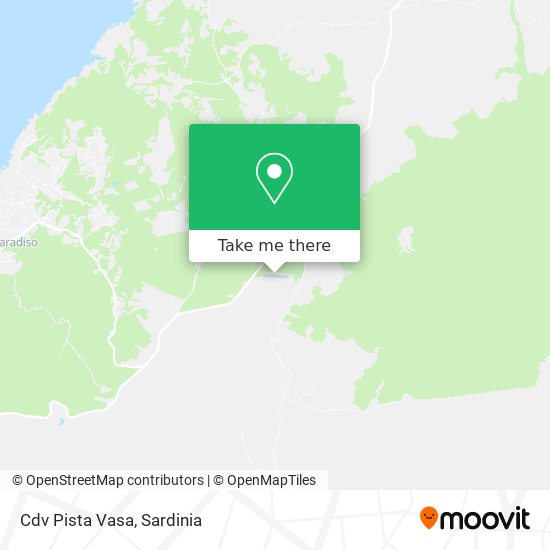 Cdv Pista Vasa map