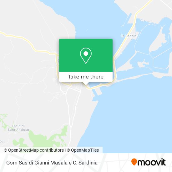 Gsm Sas di Gianni Masala e C map