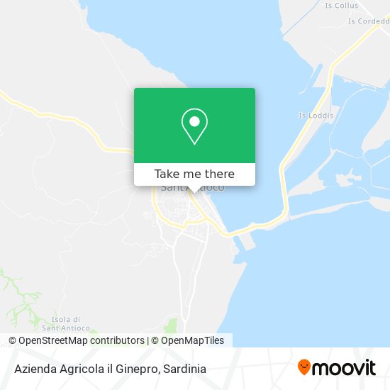 Azienda Agricola il Ginepro map