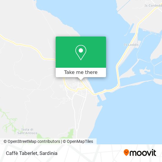 Caffè Taberlet map