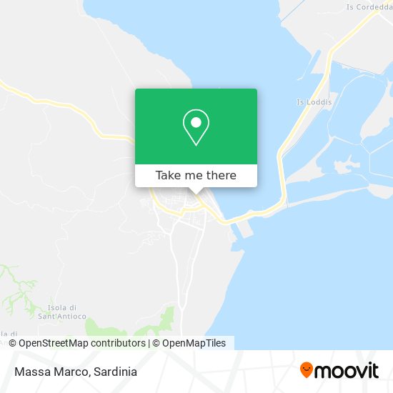 Massa Marco map