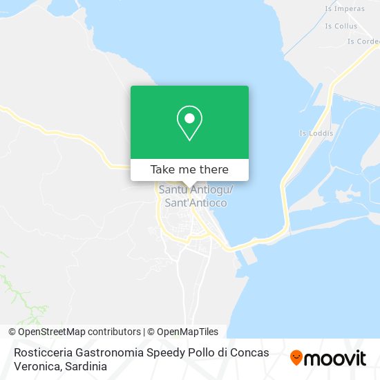 Rosticceria Gastronomia Speedy Pollo di Concas Veronica map