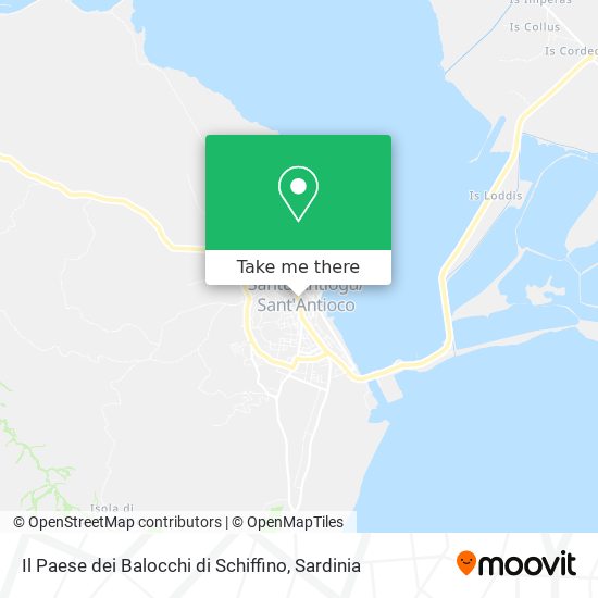 Il Paese dei Balocchi di Schiffino map