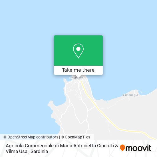 Agricola Commerciale di Maria Antonietta Cincotti & Vilma Usai map