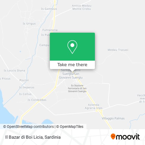 Il Bazar di Boi Licia map