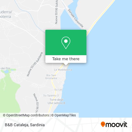 B&B Cataleja map