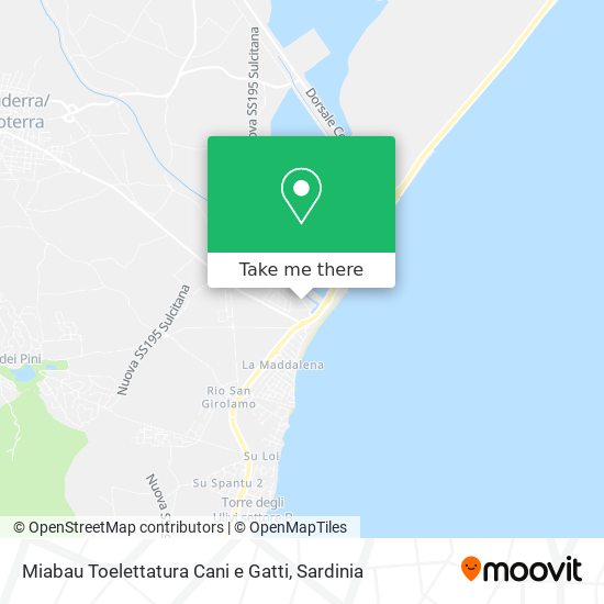 Miabau Toelettatura Cani e Gatti map