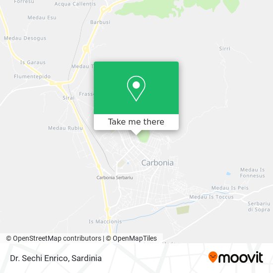 Dr. Sechi Enrico map