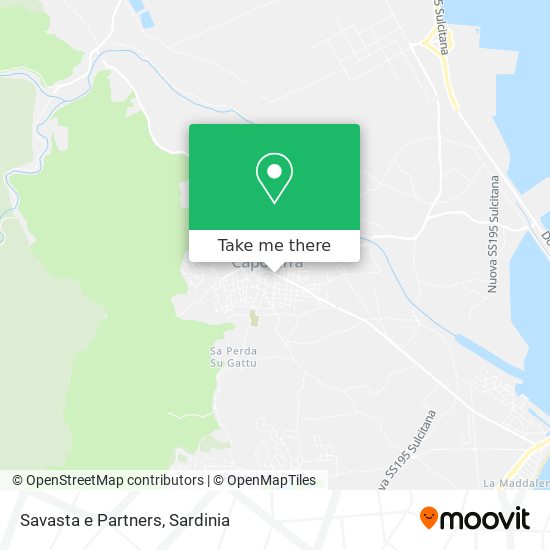 Savasta e Partners map