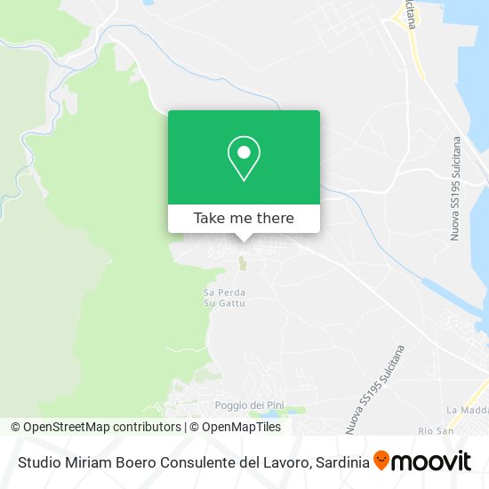 Studio Miriam Boero Consulente del Lavoro map