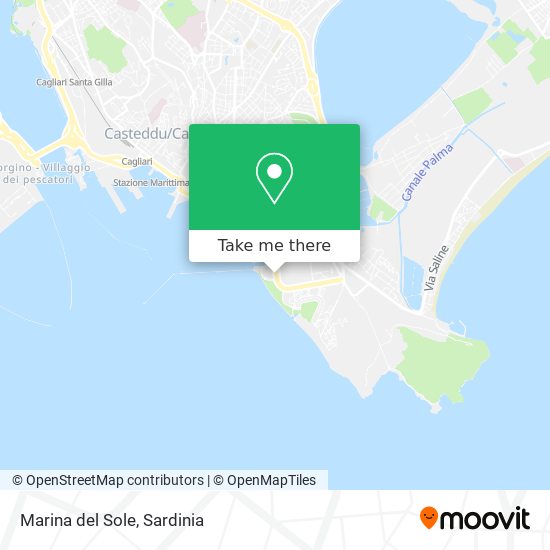 Marina del Sole map