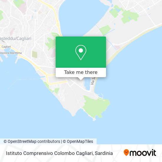 Istituto Comprensivo Colombo Cagliari map