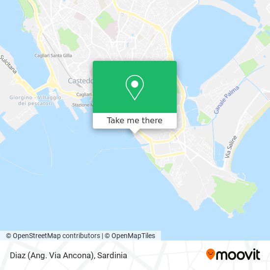 Diaz (Ang. Via Ancona) map