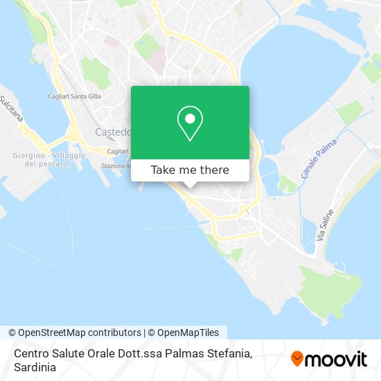 Centro Salute Orale Dott.ssa Palmas Stefania map