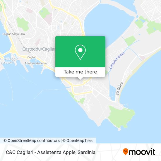 C&C Cagliari - Assistenza Apple map