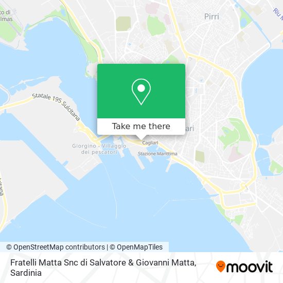 Fratelli Matta Snc di Salvatore & Giovanni Matta map