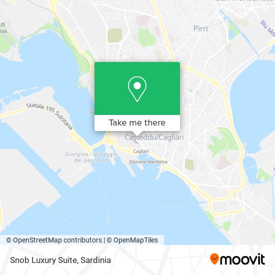 Snob Luxury Suite map