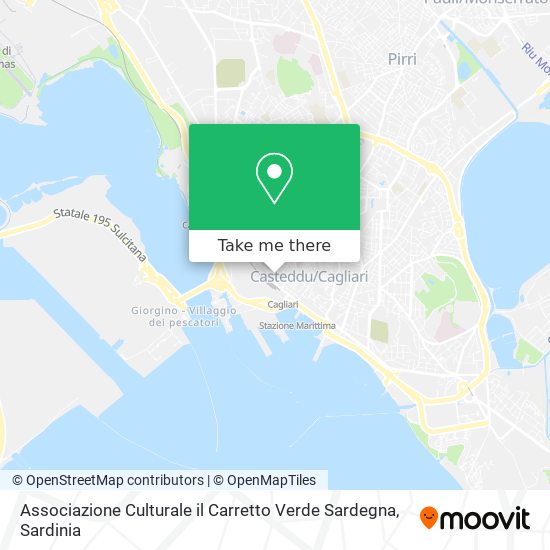 Associazione Culturale il Carretto Verde Sardegna map