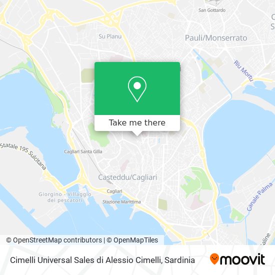 Cimelli Universal Sales di Alessio Cimelli map